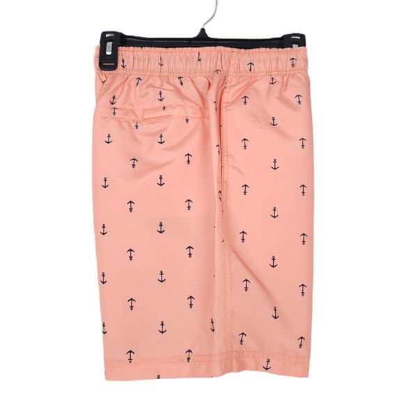 Nautica Men's Anchor Print 7" Swim Trunks Guava Punch Orange XXL NWT - Picture 4 of 8